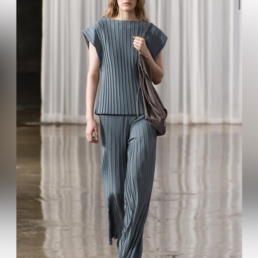 Zara pleated pants
